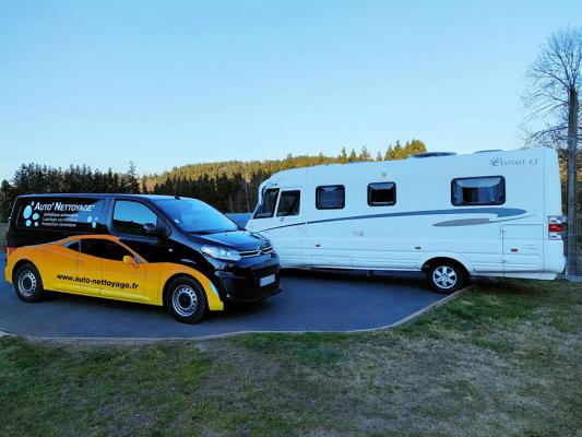 🌟Lustrage Glass Camping-car🌟