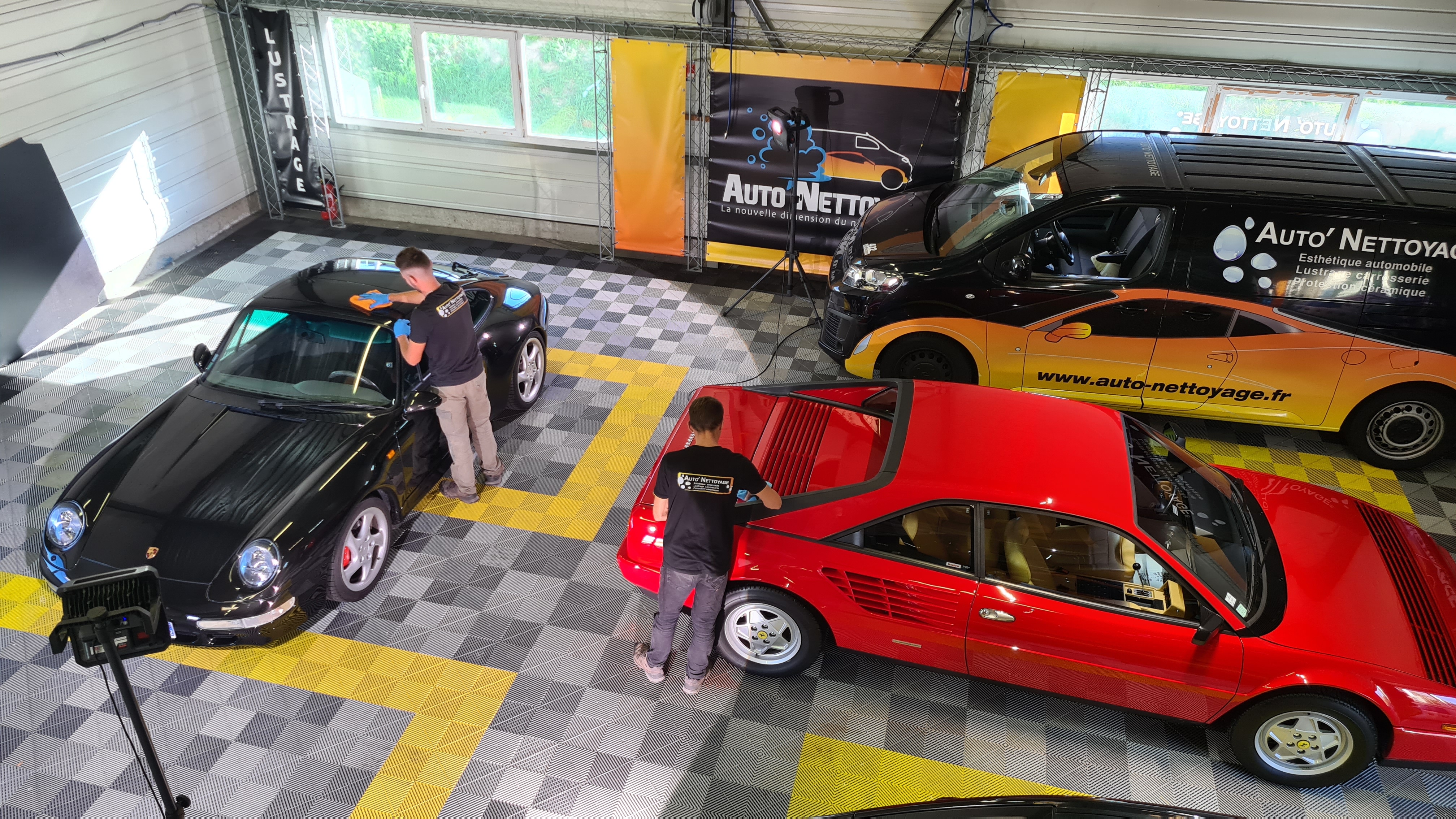 Nettoyage auto pour les professionnels